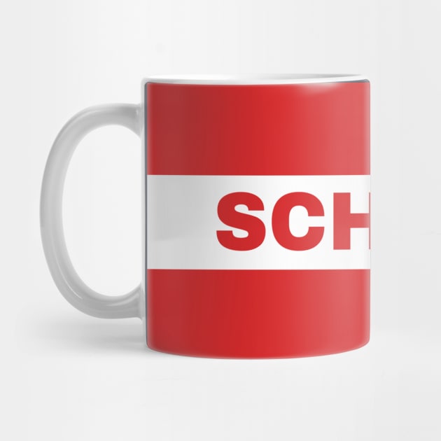 Schwaz City in Austrian Flag by aybe7elf